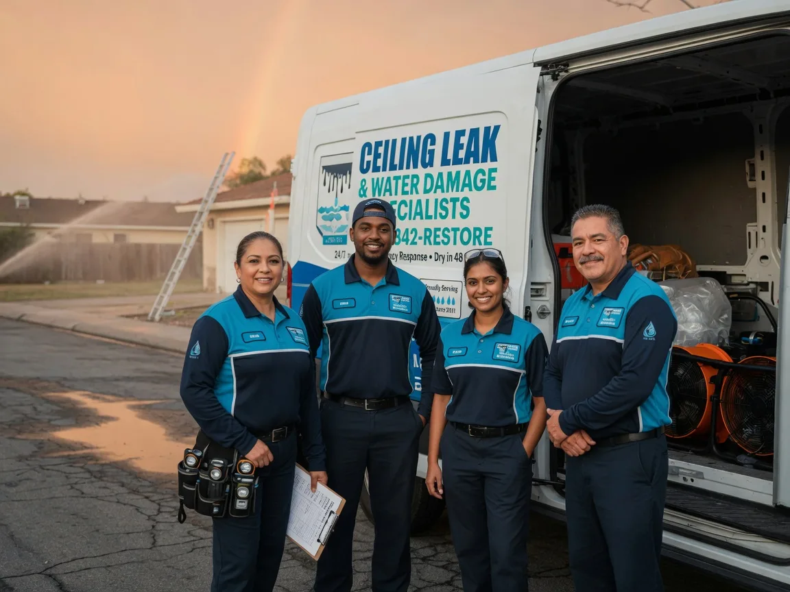 Ceiling Leak Cleanup company in Banks, AR