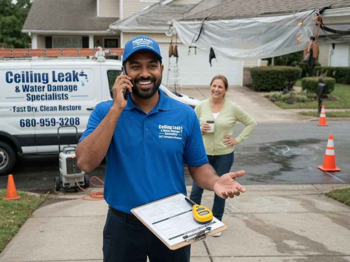 Ceiling Leak Cleanup Banks, AR FAQs